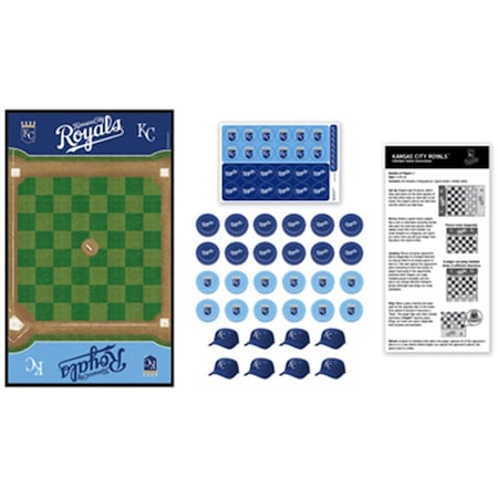 Masterpieces Kansas City Royals Checkers Puzzle 41556
